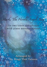 Hark, The Herald Angels Sing - two Tenor Saxophones with Piano accompaniment P.O.D cover